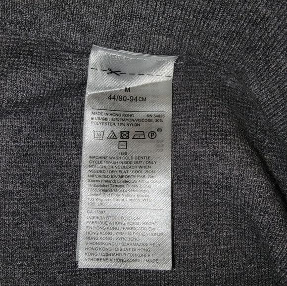 Banana Republic Knit Pants Size M Gray - Picture 10 of 11